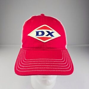 DX Gas Station Oil - 6 Panel Low Profile Mesh Back Trucker Dad Hat OTTO 121-858